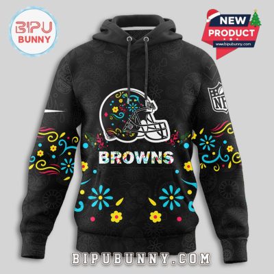 Cleveland Browns NFL Dia de los Muertos Limited Editions Hoodie