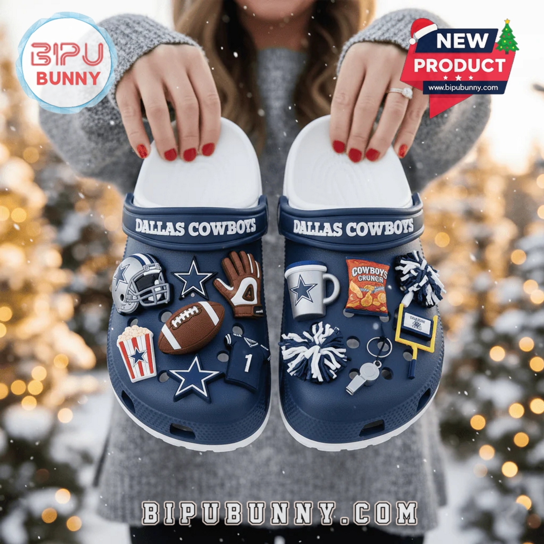 Dallas Cowboys Football Crocs Clogs Dallas Cowboys Football Crocs Clogs