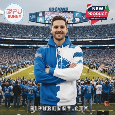 Detroit Lions 2025 NFL Home Mix Away Hoodie
