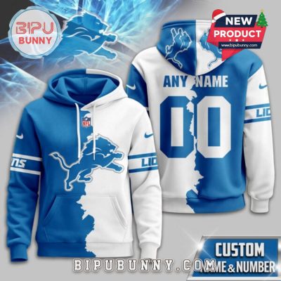 Detroit Lions 2025 Victory Split Hoodie
