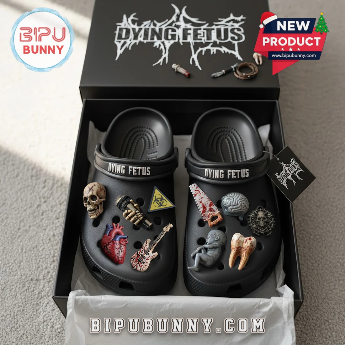 Dying Fetus Band Crocs Clogs Dying Fetus Band Crocs Clogs