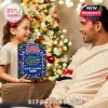 Gift exchange scene with Florida Gators advent calendar in a cozy Christmas setting between a child and an adult fan!