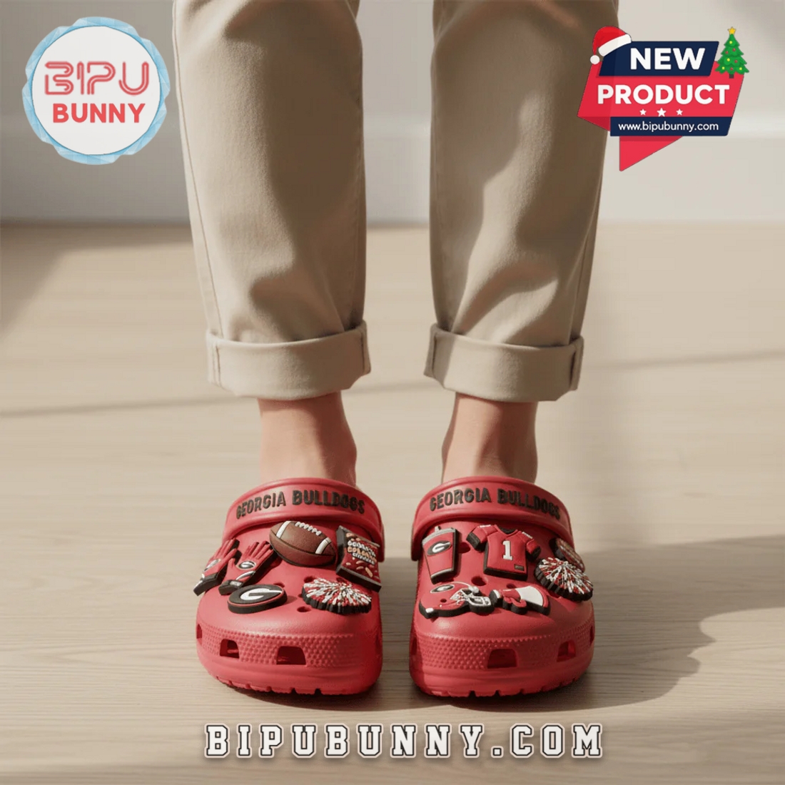 Georgia Bulldogs Football Crocs Clogs Georgia Bulldogs Football Crocs Clogs