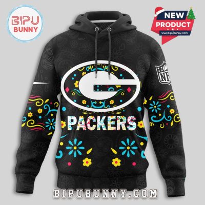 Green Bay Packers NFL Dia de los Muertos Limited Editions Hoodie