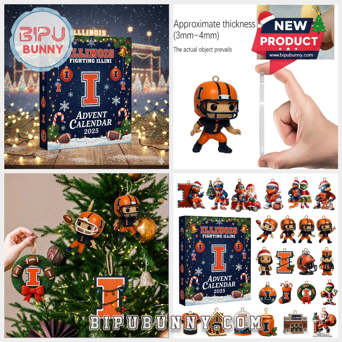 Illinois Fighting Illini Advent Calendar 2025 Illinois Fighting Illini Advent Calendar 2025