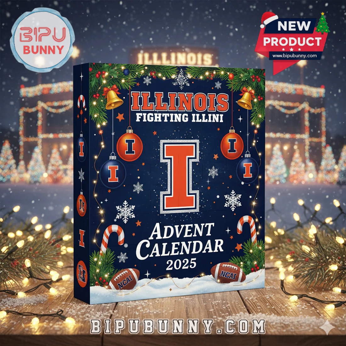 Illinois Fighting Illini Advent Calendar 2025 Illinois Fighting Illini Advent Calendar 2025