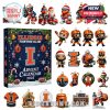 A full overview of the advent calendar contents, from helmets to snowmen and Santa Claus in Illini gear—perfect for December surprises!