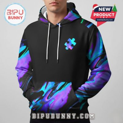 In a world where you can be anything Autism Awareness Hoodie