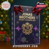 Elegant and festive Jonas Brothers Advent Calendar box design perfect for the holidays!