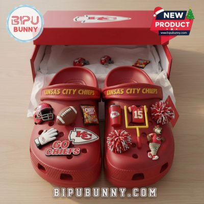 Kansas City Chiefs Football Crocs Clogs