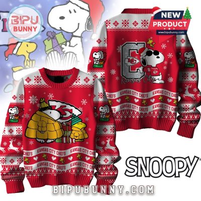Kansas City Chiefs NFL Peanuts Snoopy Ugly Sweater 2025