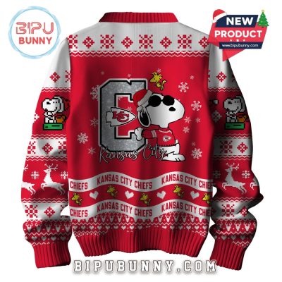 Kansas City Chiefs NFL Peanuts Snoopy Ugly Sweater 2025