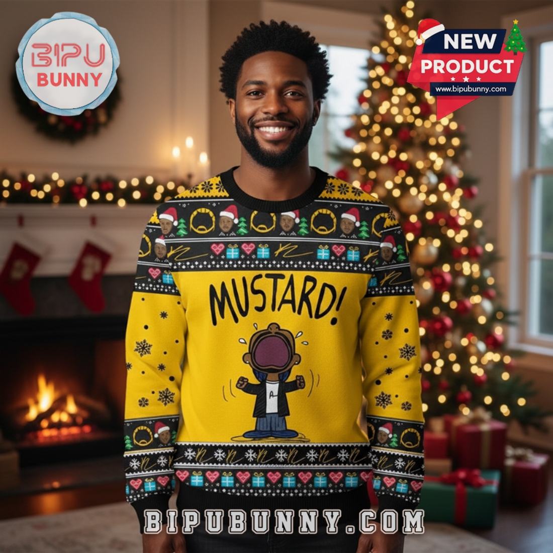 Kendrick Lamar Mustard Not Like Us Ugly Sweater 2025 Kendrick Lamar Mustard Not Like Us Ugly Sweater 2025