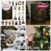 Christmas ornament set and Lamb of God Advent Calendar 2025 featuring gothic holiday designs and fantasy miniatures!