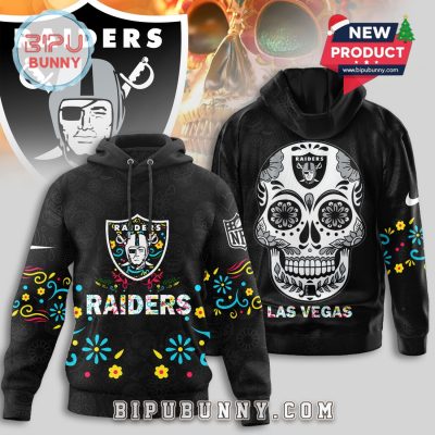 Las Vegas Raiders NFL Dia de los Muertos Limited Editions Hoodie