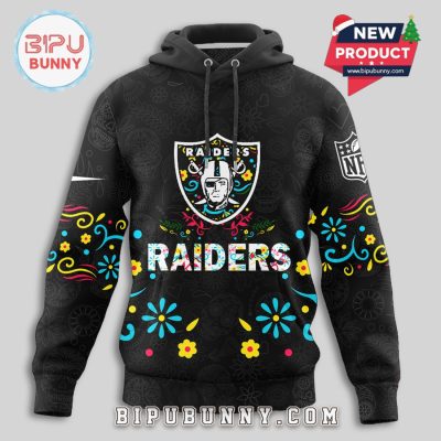 Las Vegas Raiders NFL Dia de los Muertos Limited Editions Hoodie