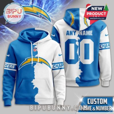 Los Angeles Chargers 2025 Victory Split Hoodie
