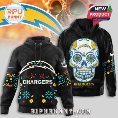 Los Angeles Chargers NFL Dia de los Muertos Limited Editions Hoodie