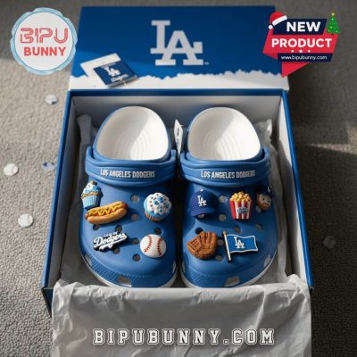 Los Angeles Dodgers Football Crocs Clogs