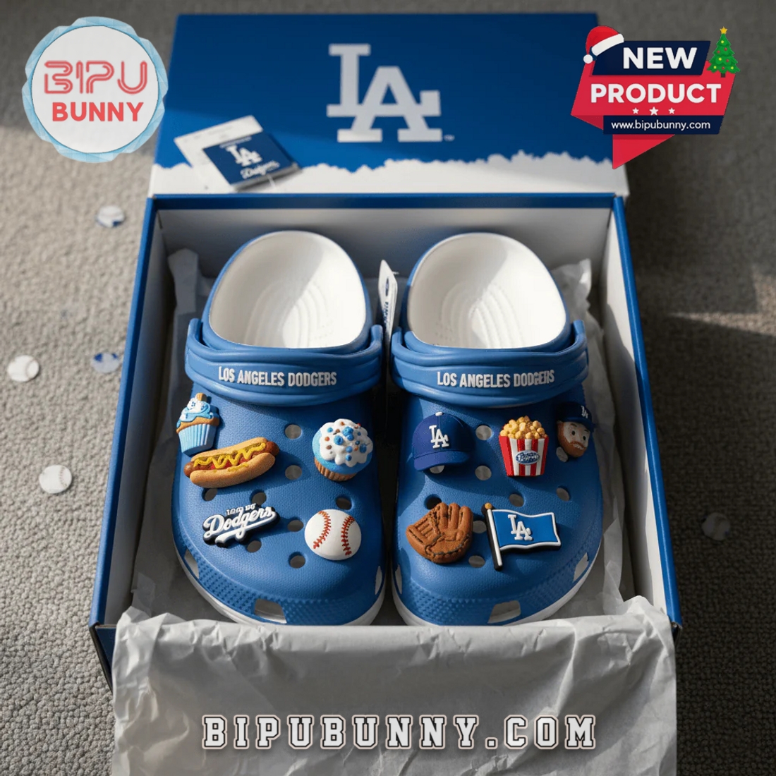 Los Angeles Dodgers Football Crocs Clogs Los Angeles Dodgers Football Crocs Clogs