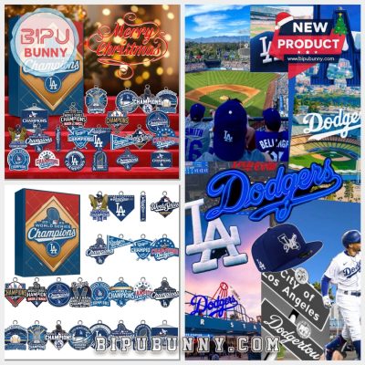 Los Angeles Dodgers World Series Badges Advent Calendar 2025