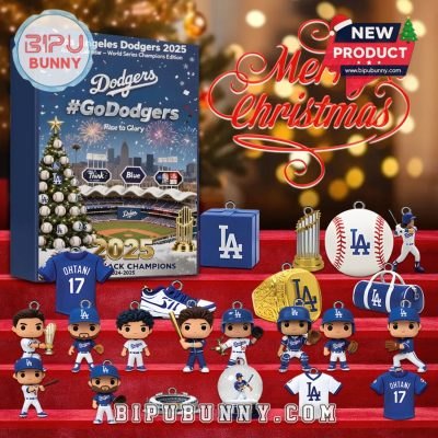 Los Angeles Dodgers World Series Christmas Advent Calendar