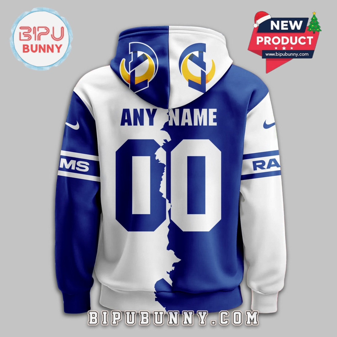 Los Angeles Rams 2025 Victory Split Hoodie Los Angeles Rams 2025 Victory Split Hoodie