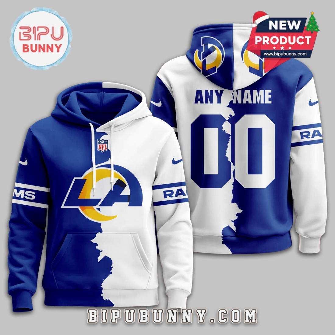 Los Angeles Rams 2025 Victory Split Hoodie Los Angeles Rams 2025 Victory Split Hoodie