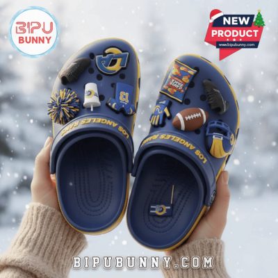 Los Angeles Rams Football Crocs Clogs