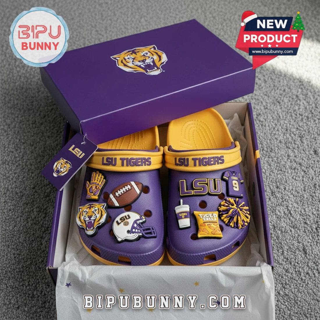 LSU Tigers Football Crocs Clogs LSU Tigers Football Crocs Clogs