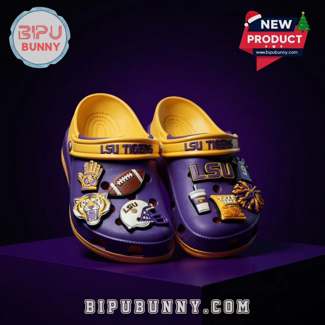 LSU Tigers Football Crocs Clogs LSU Tigers Football Crocs Clogs