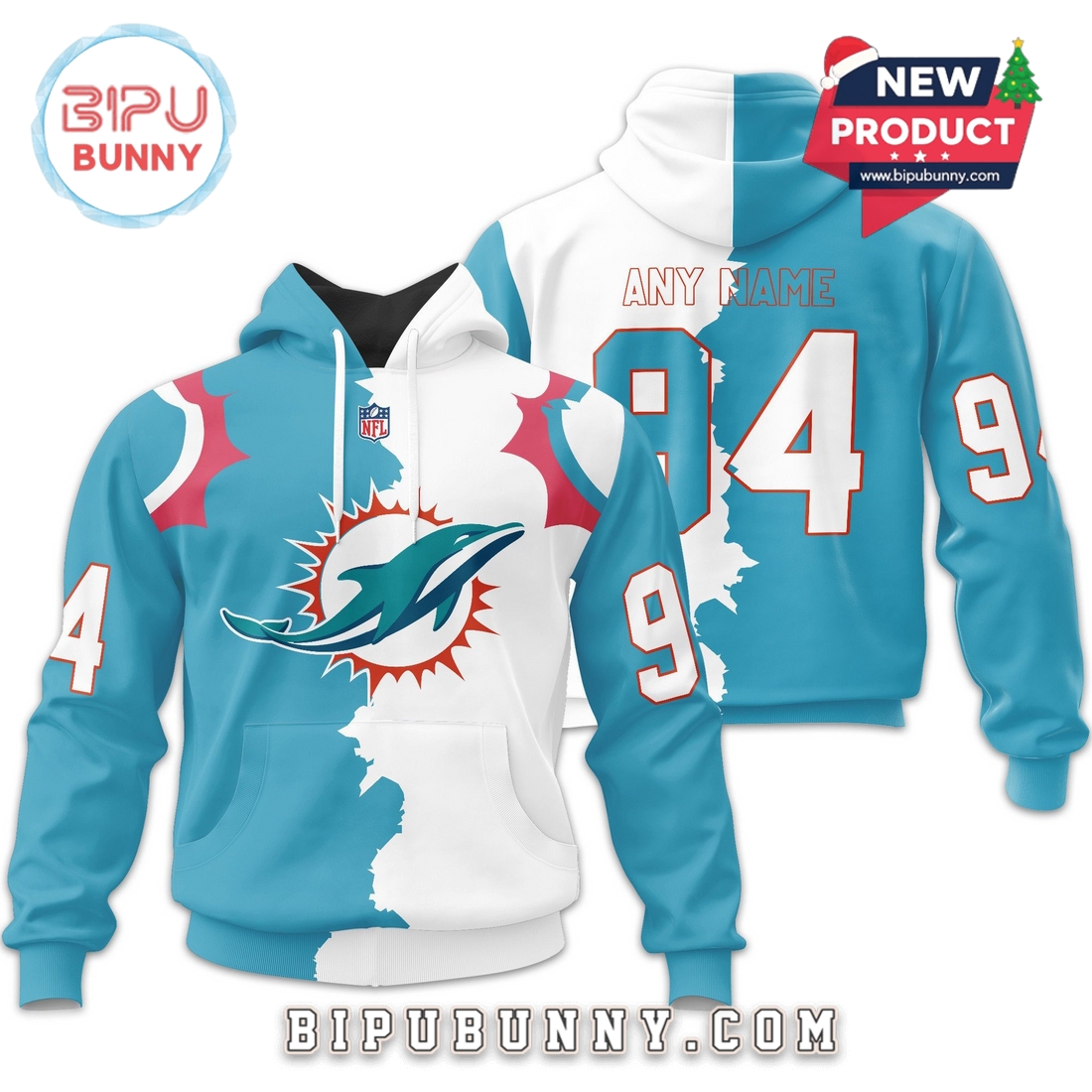 Miami Dolphins 2025 NFL Home Mix Away Hoodie Miami Dolphins 2025 NFL Home Mix Away Hoodie