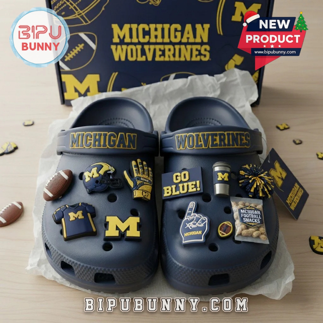 Michigan Wolverines Limited Edition Crocs Clogs Michigan Wolverines Limited Edition Crocs Clogs