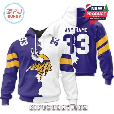 Minnesota Vikings 2025 NFL Home Mix Away Hoodie