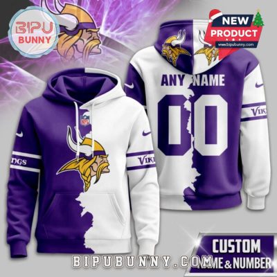 Minnesota Vikings 2025 Victory Split Hoodie