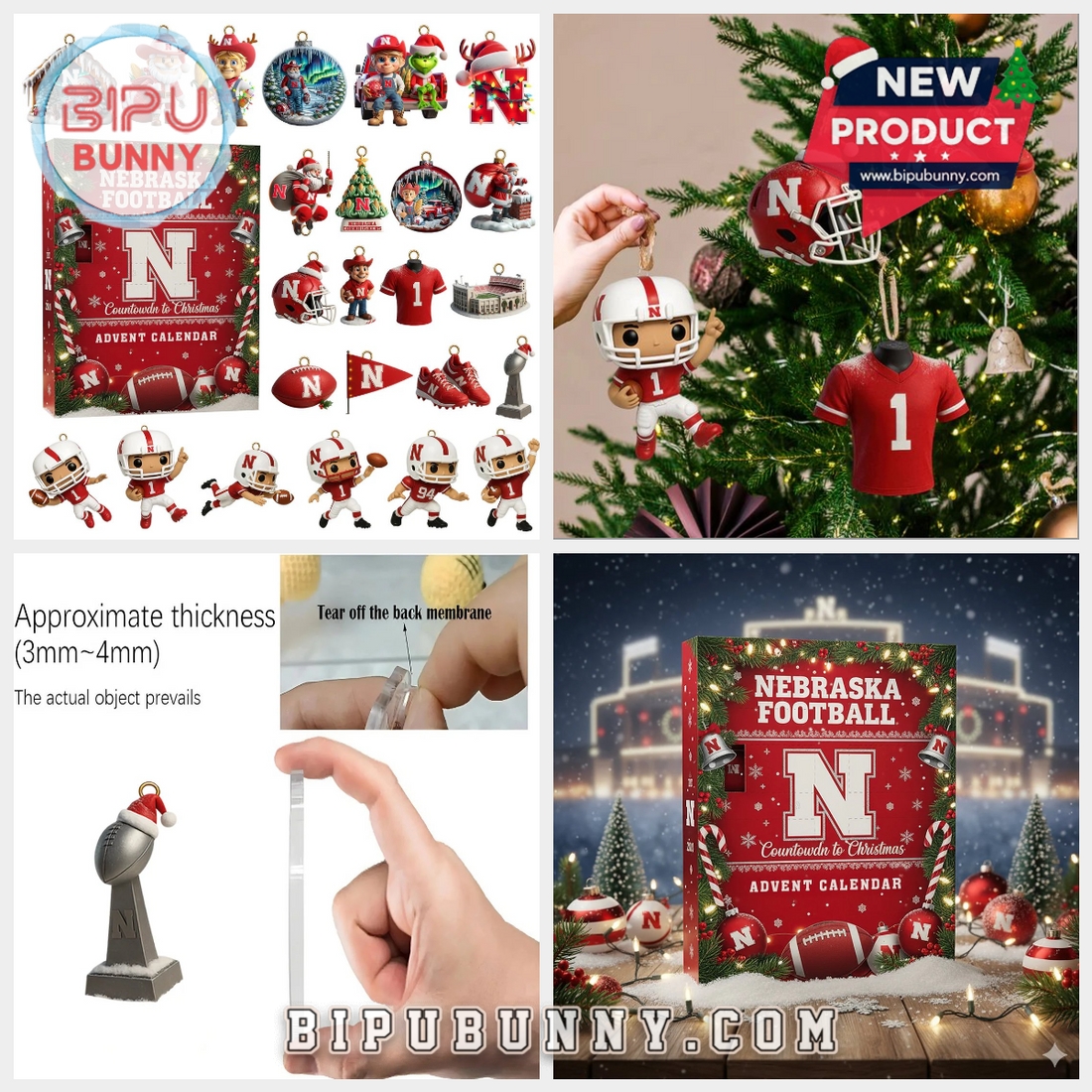Nebraska Cornhuskers Advent Calendar 2025 Nebraska Cornhuskers Advent Calendar 2025