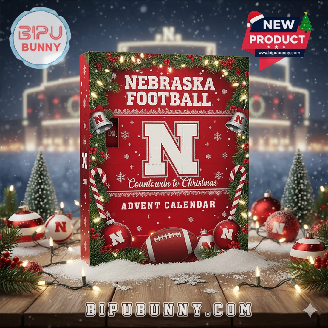 Nebraska Cornhuskers Advent Calendar 2025 Nebraska Cornhuskers Advent Calendar 2025