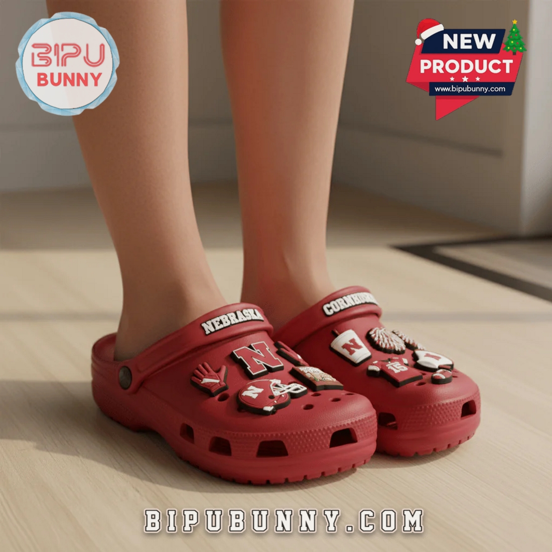 Nebraska Cornhuskers Football Crocs Clogs Nebraska Cornhuskers Football Crocs Clogs