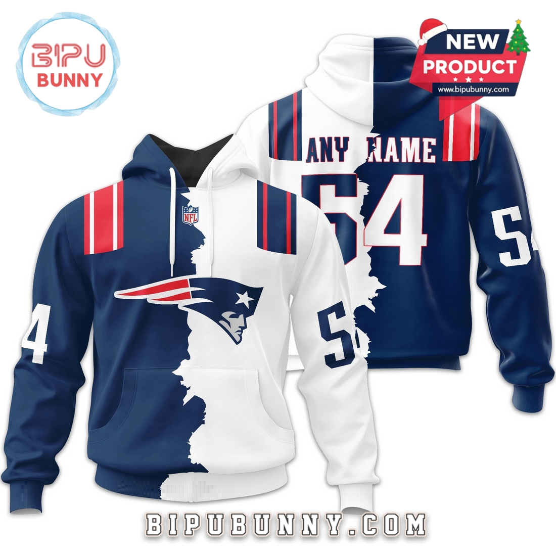 New England Patriots 2025 NFL Home Mix Away Hoodie New England Patriots 2025 NFL Home Mix Away Hoodie