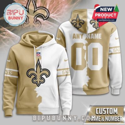 New Orleans Saints 2025 Victory Split Hoodie