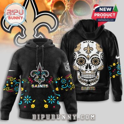 New Orleans Saints NFL Dia de los Muertos Limited Editions Hoodie