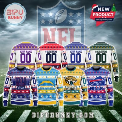 NFL Team Logo Ugly Christmas Sweater 2025 Limited Edition