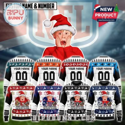 NFL x Home Alone Ugly Christmas Sweater 2025