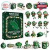 Display of North Texas Mean Green themed miniature ornaments made of 3–4mm acrylic and printed in green and white for holiday decorating!