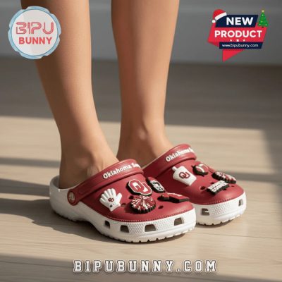 Oklahoma Sooners Football Crocs Clogs