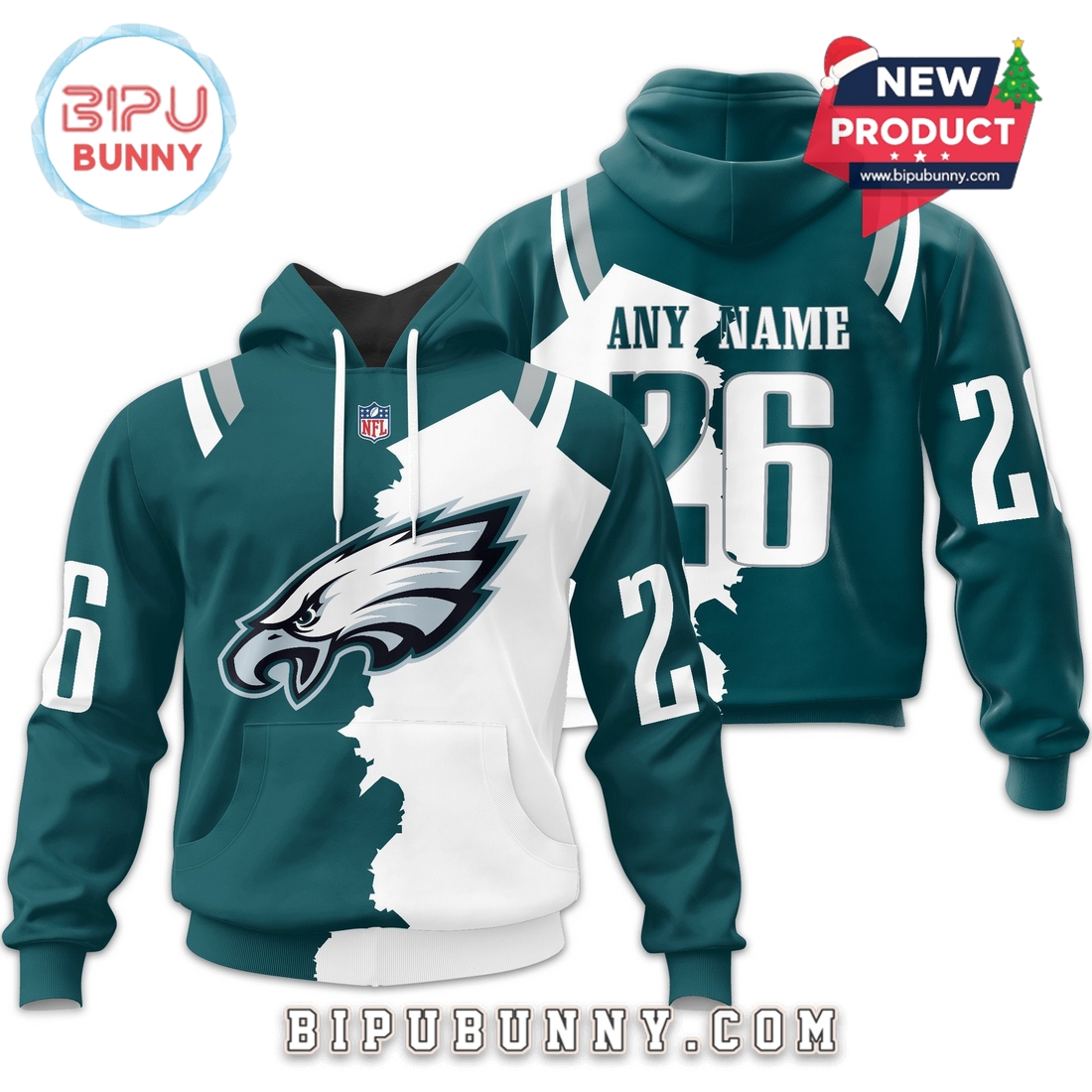 Philadelphia Eagles 2025 NFL Home Mix Away Hoodie Philadelphia Eagles 2025 NFL Home Mix Away Hoodie