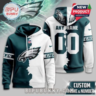 Philadelphia Eagles 2025 Victory Split Hoodie
