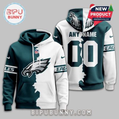 Philadelphia Eagles 2025 Victory Split Hoodie
