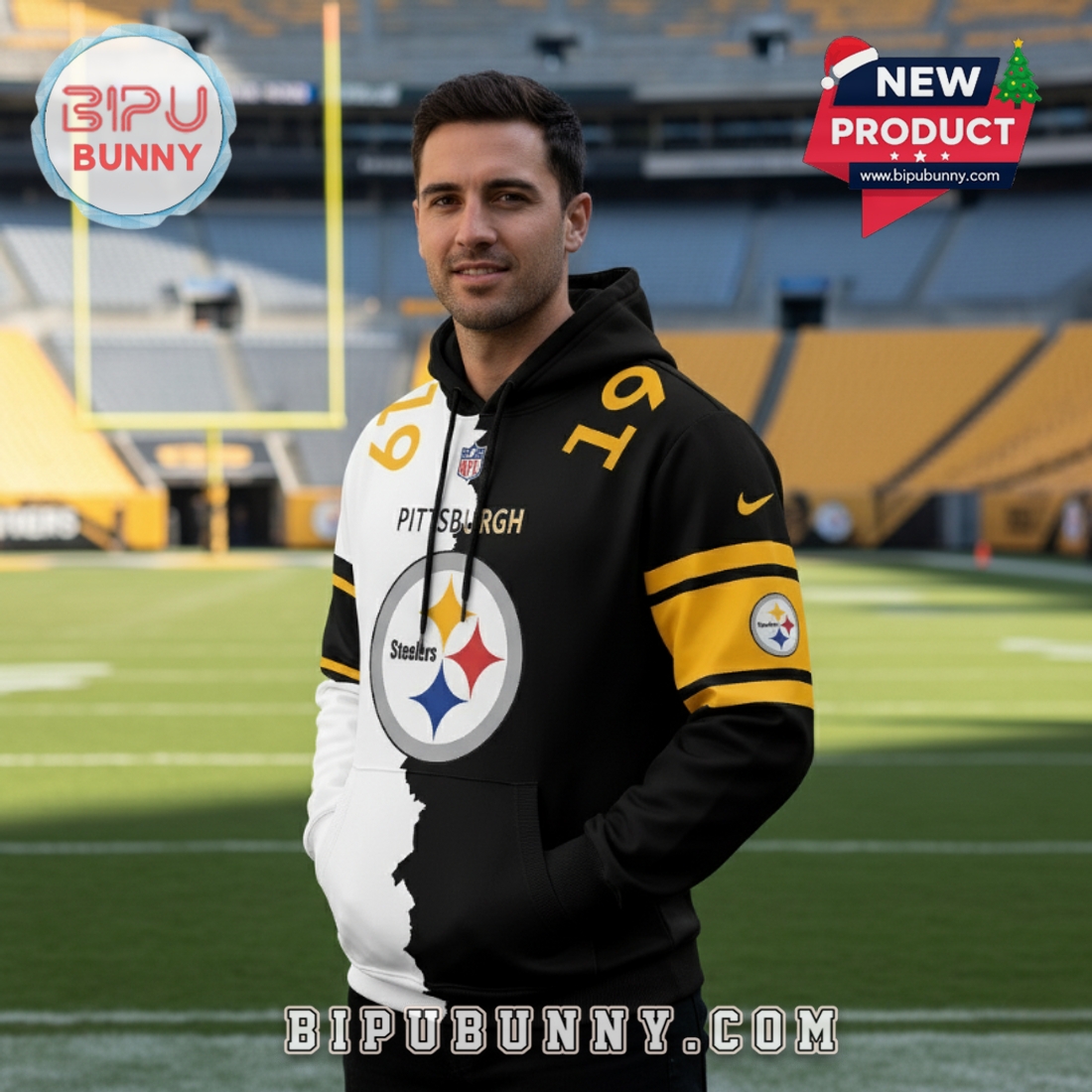 Pittsburgh Steelers 2025 NFL Home Mix Away Hoodie Pittsburgh Steelers 2025 NFL Home Mix Away Hoodie