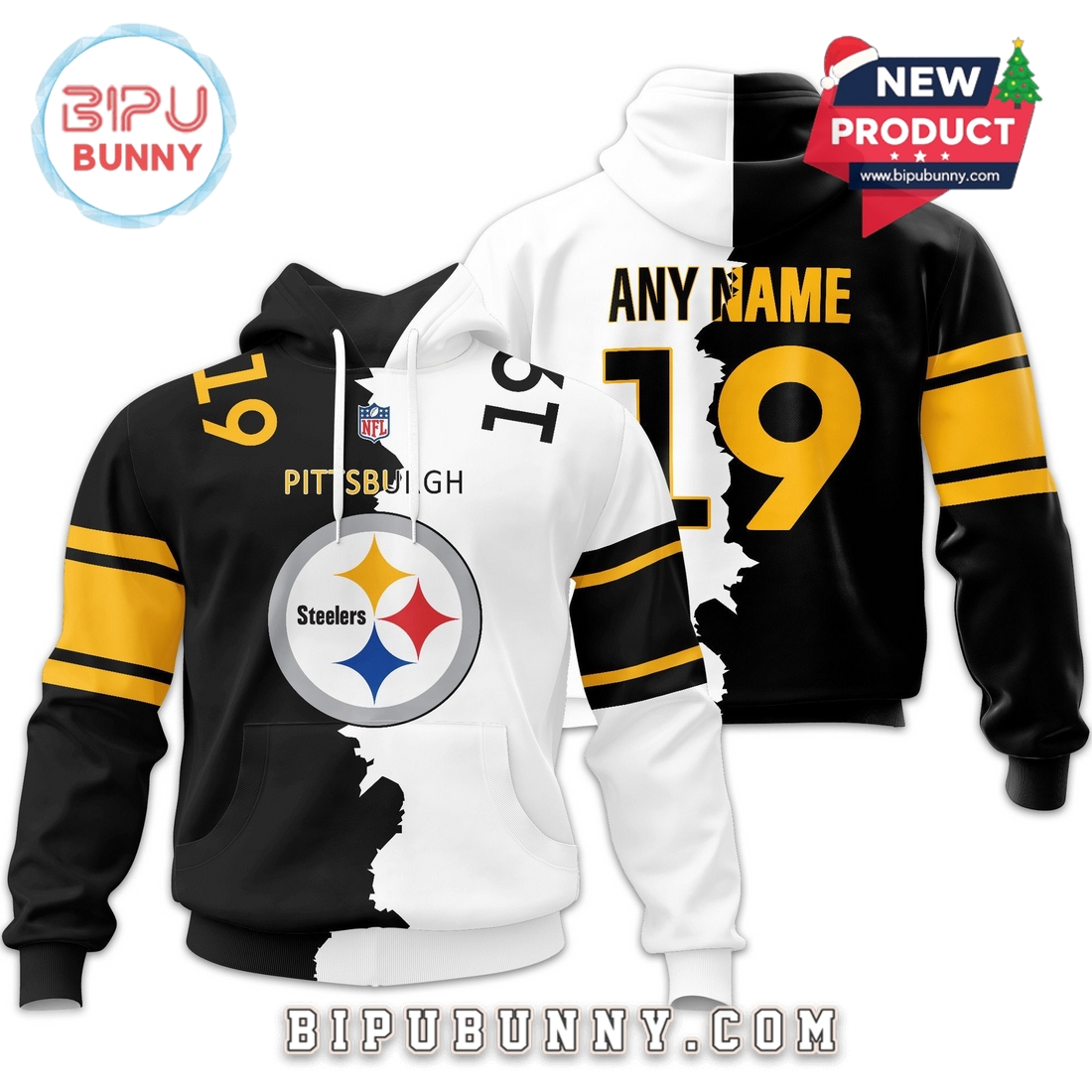 Pittsburgh Steelers 2025 NFL Home Mix Away Hoodie Pittsburgh Steelers 2025 NFL Home Mix Away Hoodie